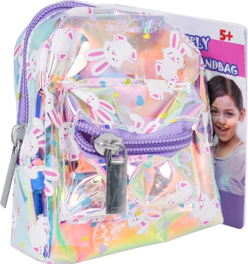 Children's cosmetics set for little stylists with a backpack
