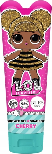 Gel za prhanje in šampon 2v1 z vonjem češnje LOL SURPRISE Cherry 240 ml