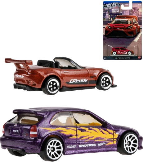 Hot Wheels silver series Compact kings – '12 Ford Fiesta – kovinski avtomobilček 1:64