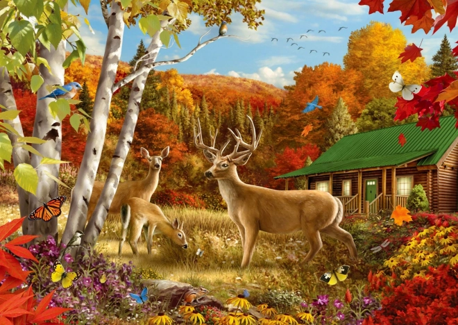 Sestavljanka ENJOY Nekje na polju 1000 koščkov