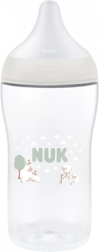 NUK Perfect Match otroška steklenička s kontrolo temperature Sheep 260 ml