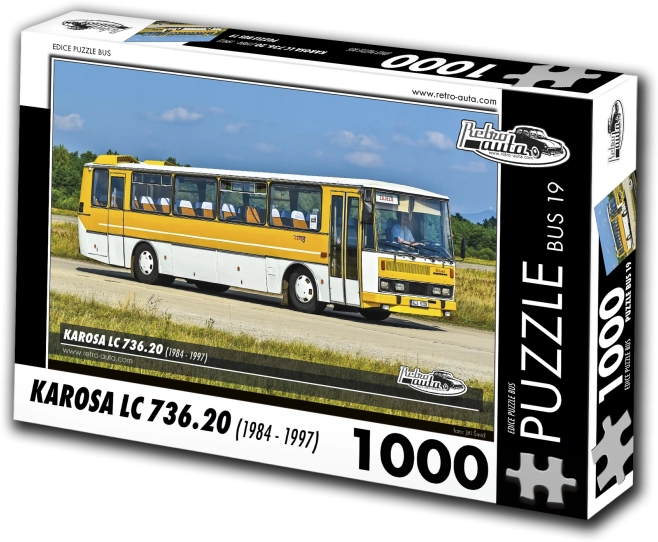 Sestavljanka Retro-avtomobili Karosa LC 736.20 avtobus 1000 koščkov