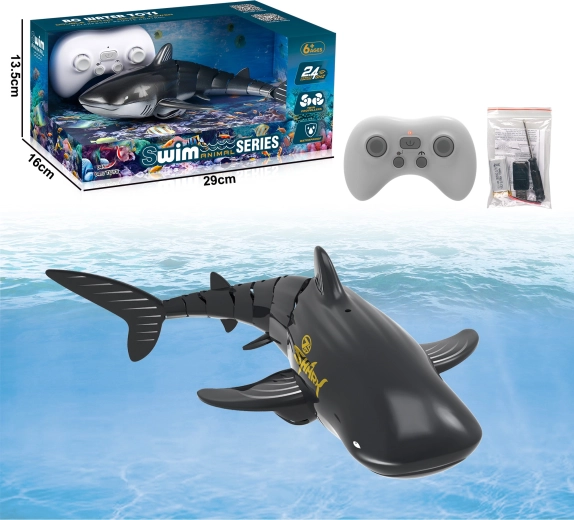 RC kit z vodno fontano – črna