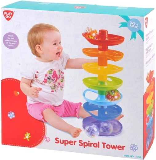 Playgo super spiralni stolp za otroke