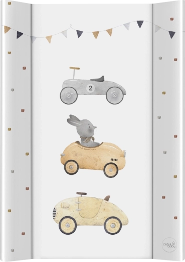 Ceba Baby previjalna podloga s trdo ploščo 50 × 70 cm basic bunny driver