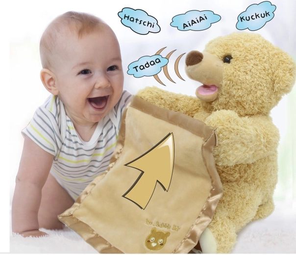Jamara interaktivni plišasti medvedek Mr. Babble Bear rjav