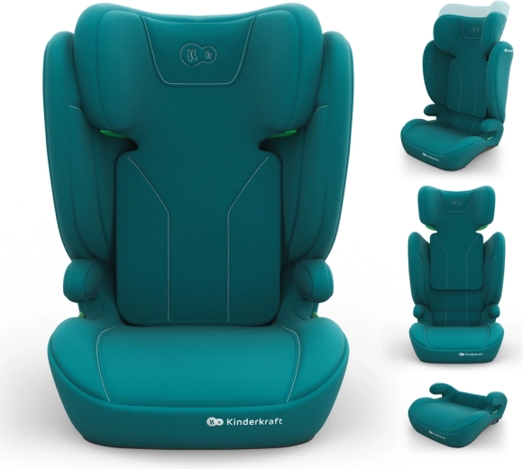 Kinderkraft avtosedež i-spark 2 plus i-size 100–150 cm green