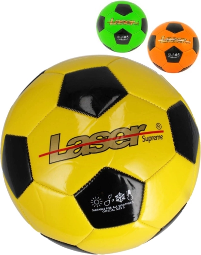 Neonska nogometna žoga Laser vel. 5 – 1 kos