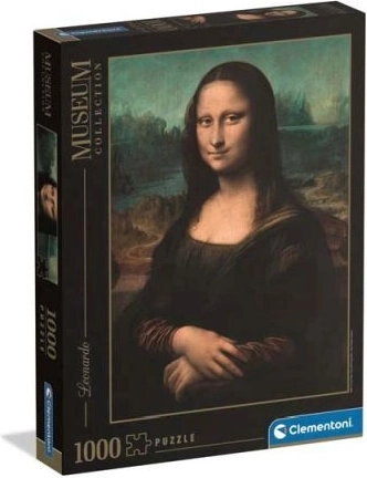 Clementoni sestavljanka s 1000 koščki Museum Leonardo Gioconda