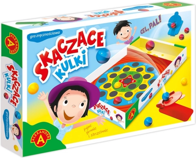 Igra s poskakujočimi žogicami