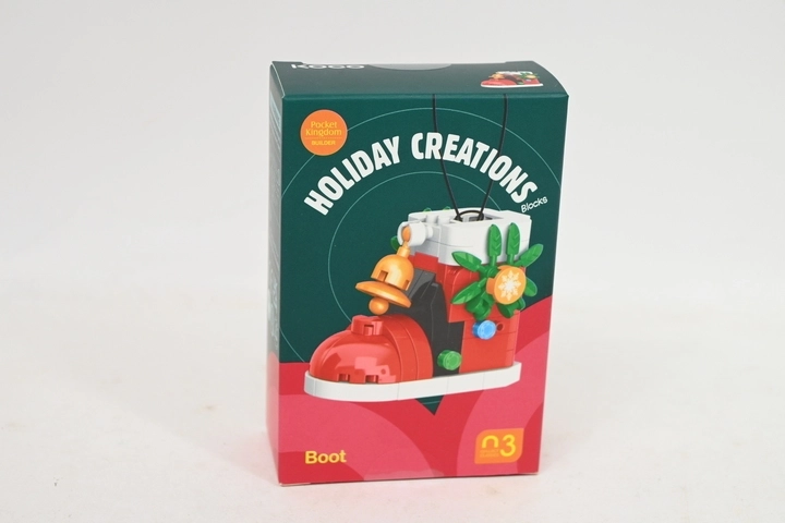 IM.MASTER Christmas building set – boot (151 pieces)