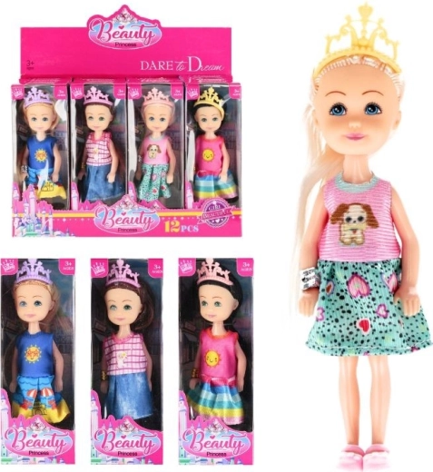 Punčka princesa – 4 vrste