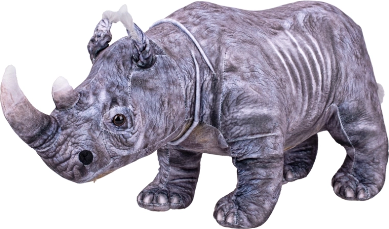 Plush White Rhinoceros 47 cm