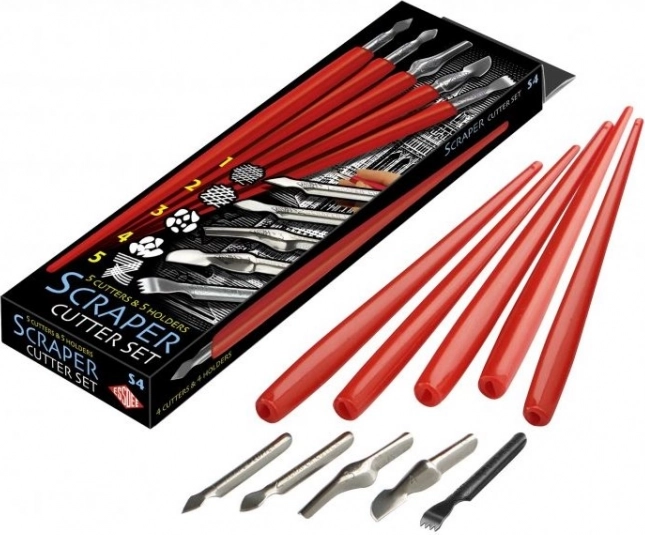 Set strgalnih peres 5 kos