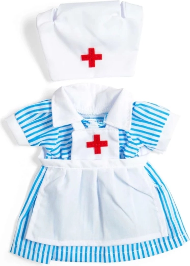 Bigjigs Toys obleka medicinske sestre za punčko 28 cm