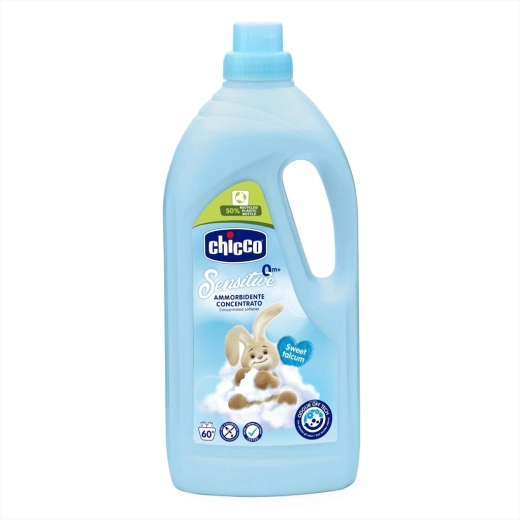 Chicco mehčalec Baby Sensitive sladek puder 1,5 l (60 pranj)