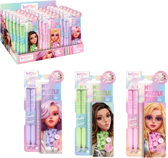 Komplet 2 kulijev Puzzle WoW Generation