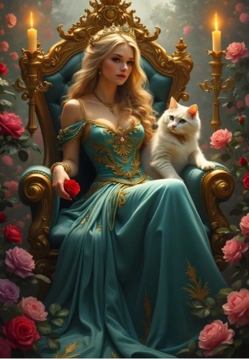 Bluebird puzzle Kraljica vrtnic 1000 koščkov