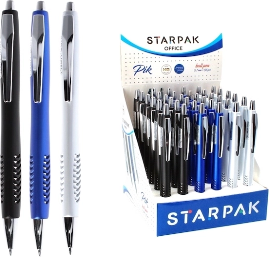 Izvlečni kemični svinčnik za šolo in pisarno, 0,7 mm (3 barve) - 1 kos
