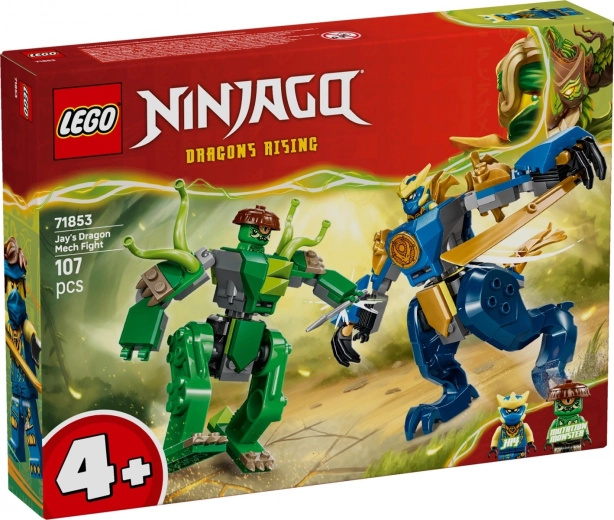 Lego Ninjago bitka v Jayevem zmajskem mehu