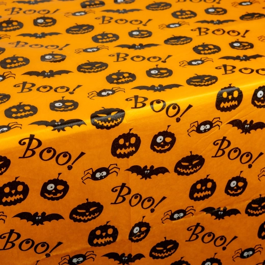 Halloweenski flanelasti prt 132 × 178 cm