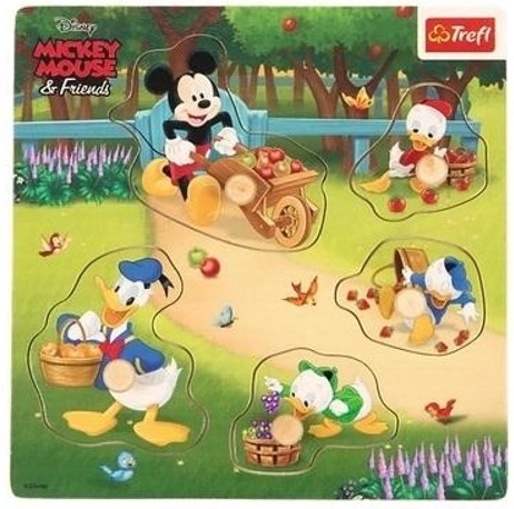 Trefl mini lesena sestavljanka Mickey Mouse