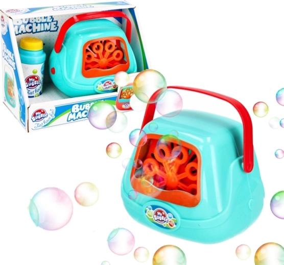 Baterijski stroj za milne mehurčke z napolnitvijo