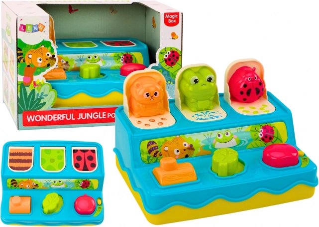 Otroška igra Pop Up Živalice Luči Zvoki