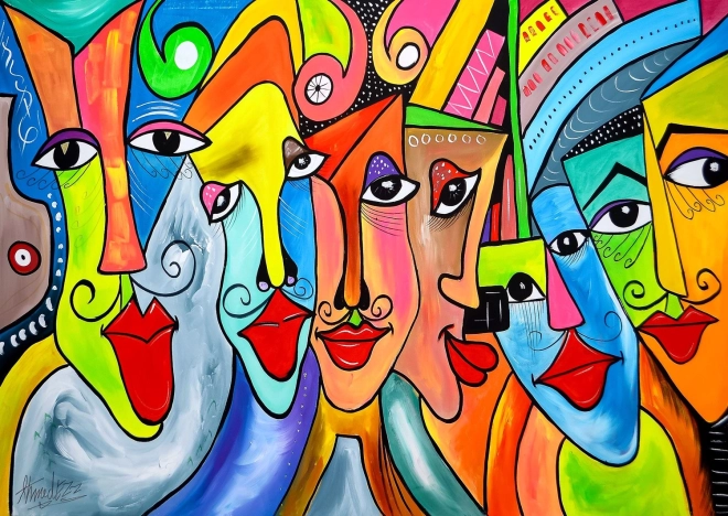 Puzzle Obrazi Življenje 1000 kosov