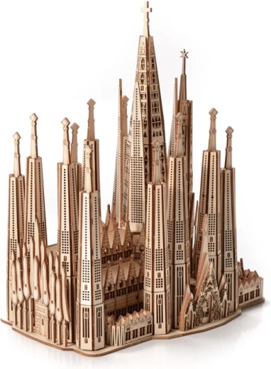 Little Story 3D lesena sestavljanka Sagrada Família