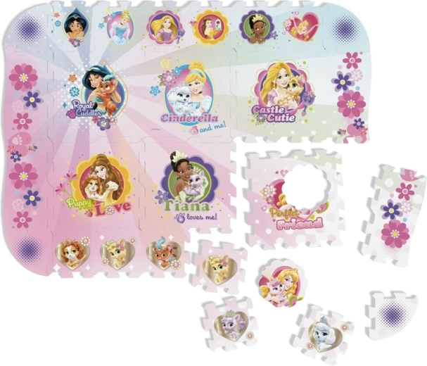 Penasta podloga iz sestavljanke Disney Princess 120 × 90 cm