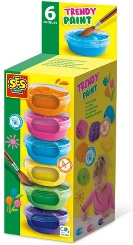 SES Creative plakatne barve – modne barve 6 × 45 ml