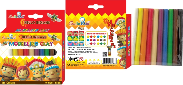 Plastelin 10 barv SPARKYS