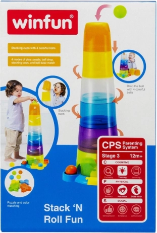 Stolp z žogicami Smily Play