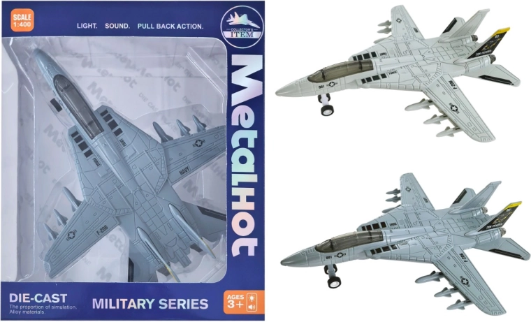 Sparkys kovinski model lovskega letala F-14 Tomcat 1:400