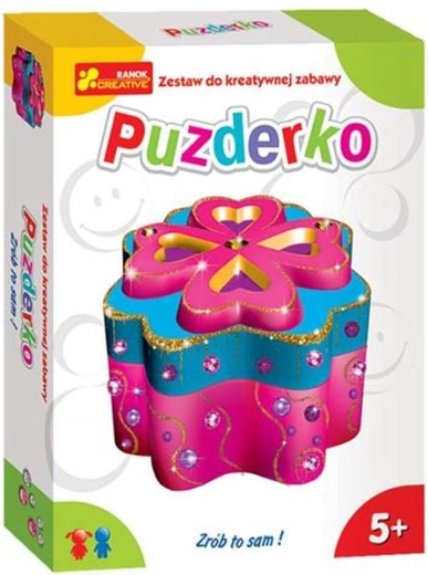 Ustvarjalni komplet za izdelavo škatlice za nakit