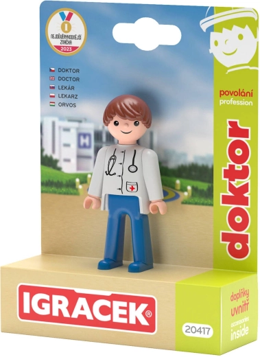 Efko Igráček Doctor Profession Set – figure with accessories