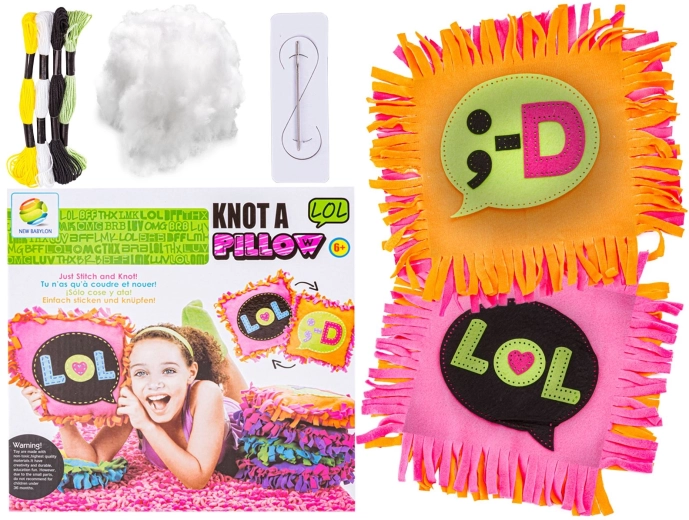 Kreativni šivalni komplet DIY – plišasta blazinica za šivanje