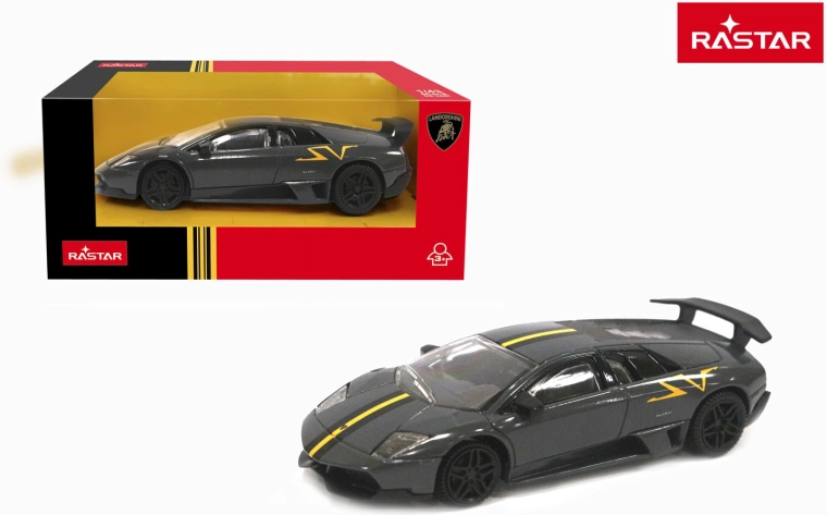 Model avtomobila Rastar Lamborghini Murciélago LP 670-4 SV Superveloce 1:43 siv