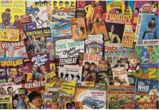 Puzzle 60s, 1000 pieces GIBSONS