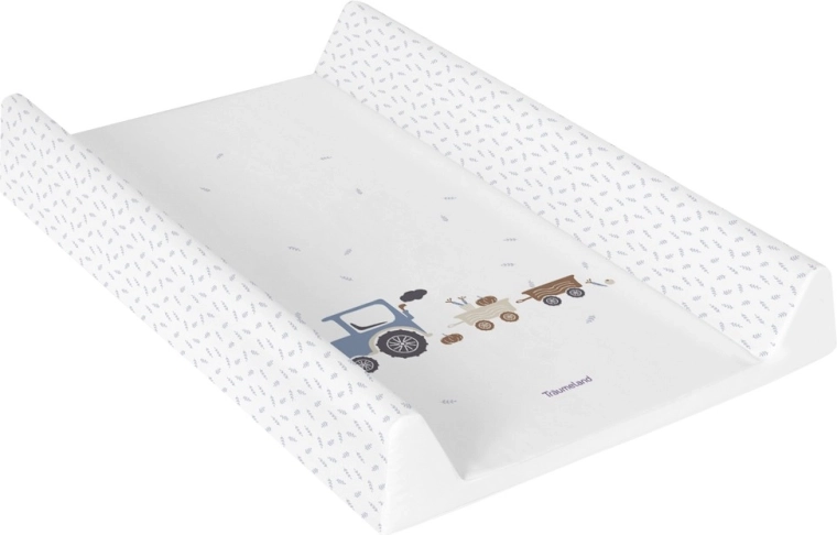 Träumeland previjalna podloga Little Farm blau 50 × 70 cm