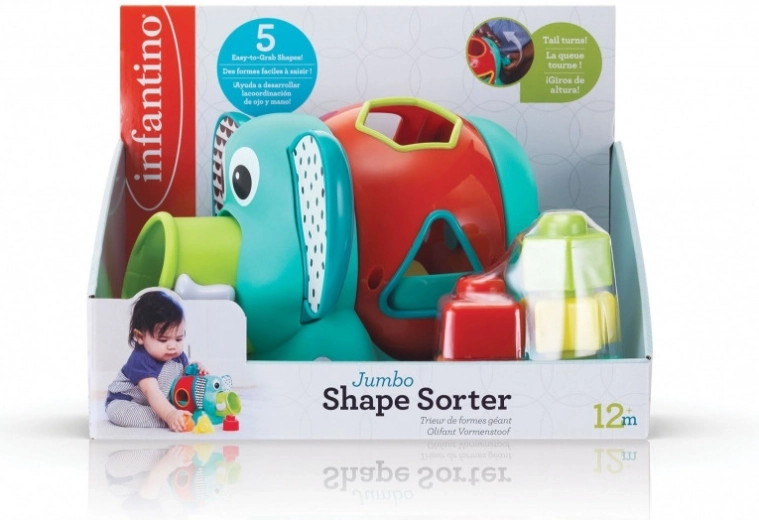 Razvrščevalnik blokov – slon Infantino