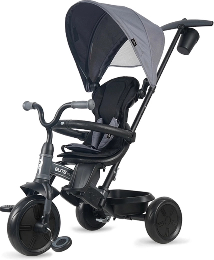 Qplay trikolesnik Elite Platinum siv