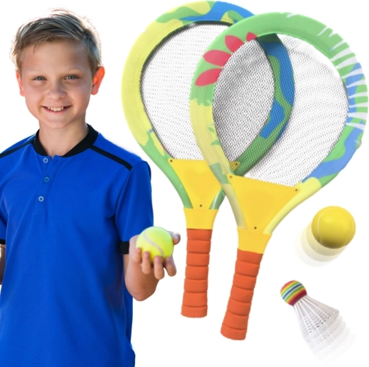 Woopie otroški badminton komplet z loparji