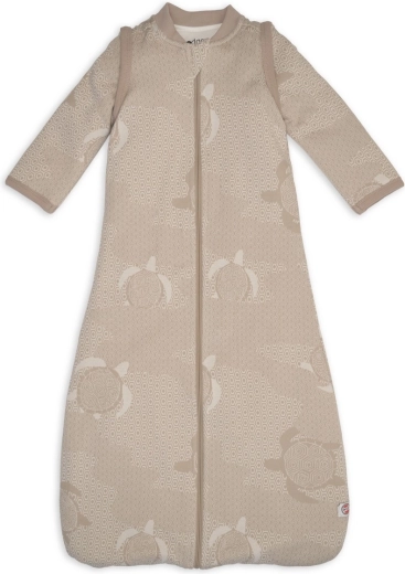 Spalna vreča Lodger z odstranljivimi rokavi matcha beige 86/98