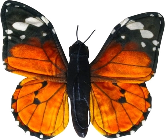 Metulj monarh rdeč 30 cm