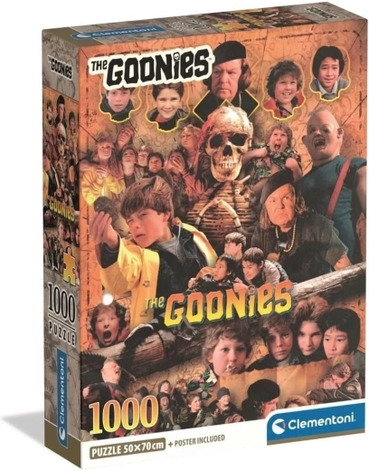 CLEMENTONI sestavljanka Kultni filmi: Goonies 1000 kosov