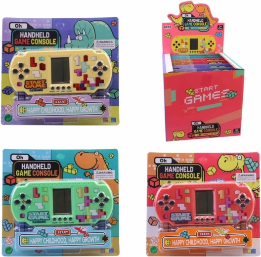 Elektronska žepna igra za otroke 15 × 6,5 × 2 cm