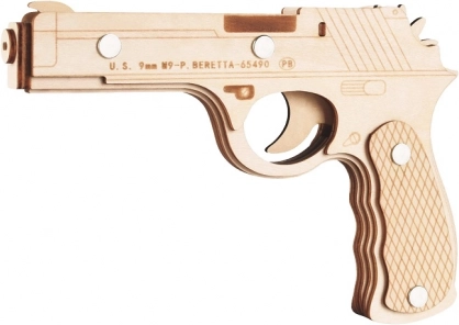 Lesene 3D sestavljanke pištola Beretta M9