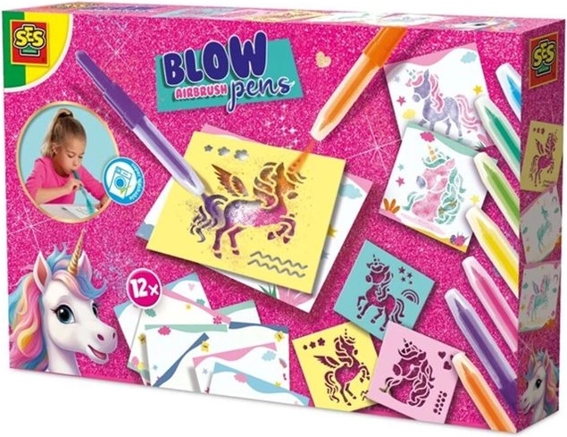 SES Samorog – pihalni flomastri, airbrush set